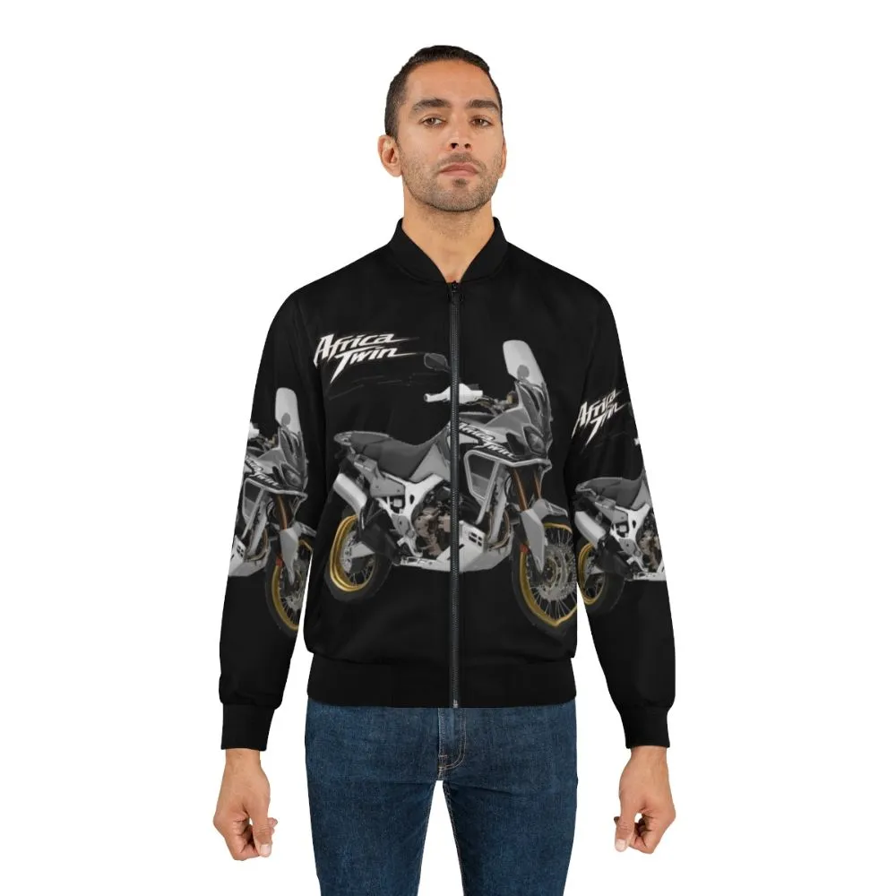 Africa Twin Adventure Bomber Jacket for Motorcycle Riders