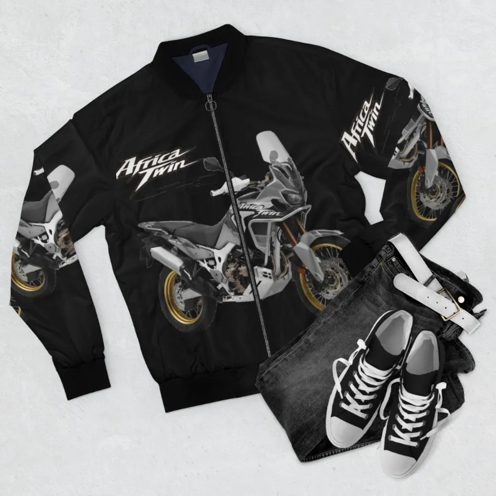 Africa Twin Adventure Bomber Jacket for Motorcycle Riders