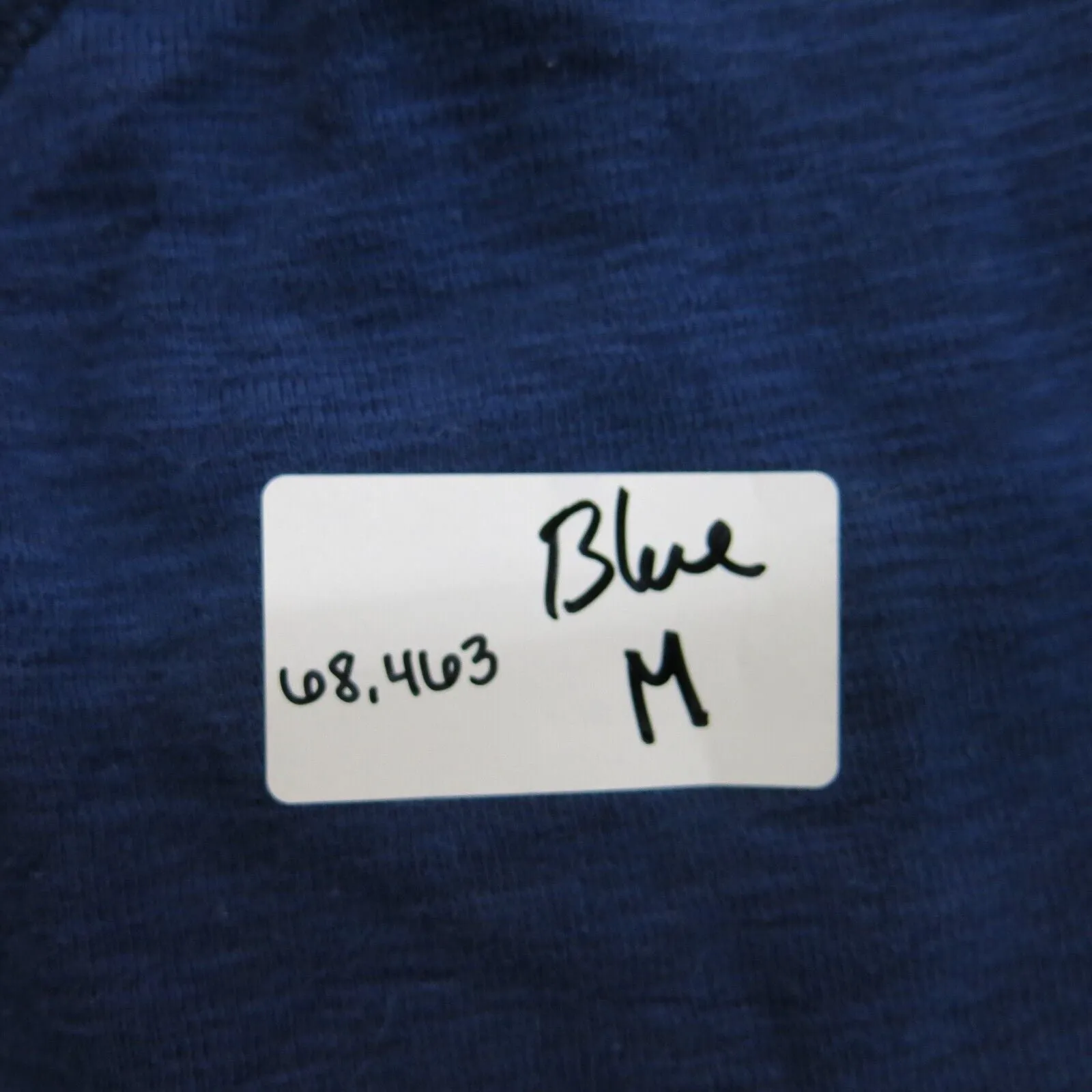 American Eagle Outfitters Mens Henley T Shirt Long Sleeve Blue Size Medium