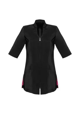 Biz Collection H632L Bliss Diamante Zip Tunic Top