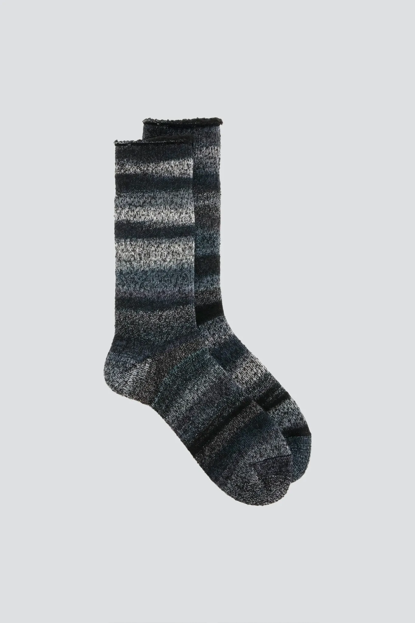 Black Fluffy Socks