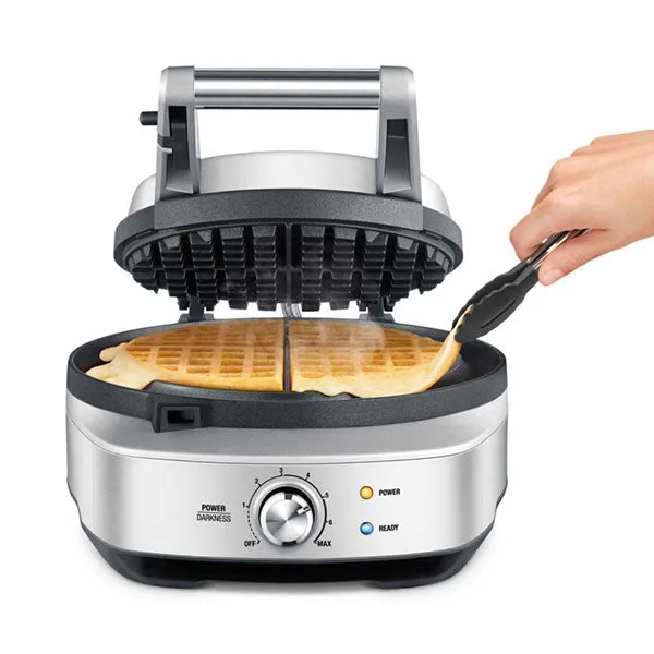 Breville No-Mess Round Waffle Maker