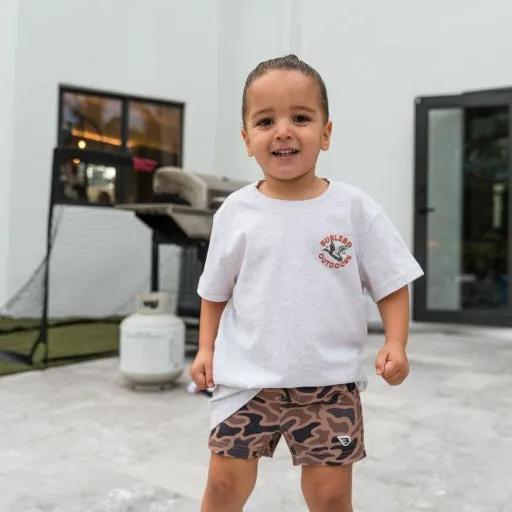 Burlebo Youth Athletic Short | Gauge Camo