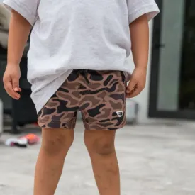 Burlebo Youth Athletic Short | Gauge Camo