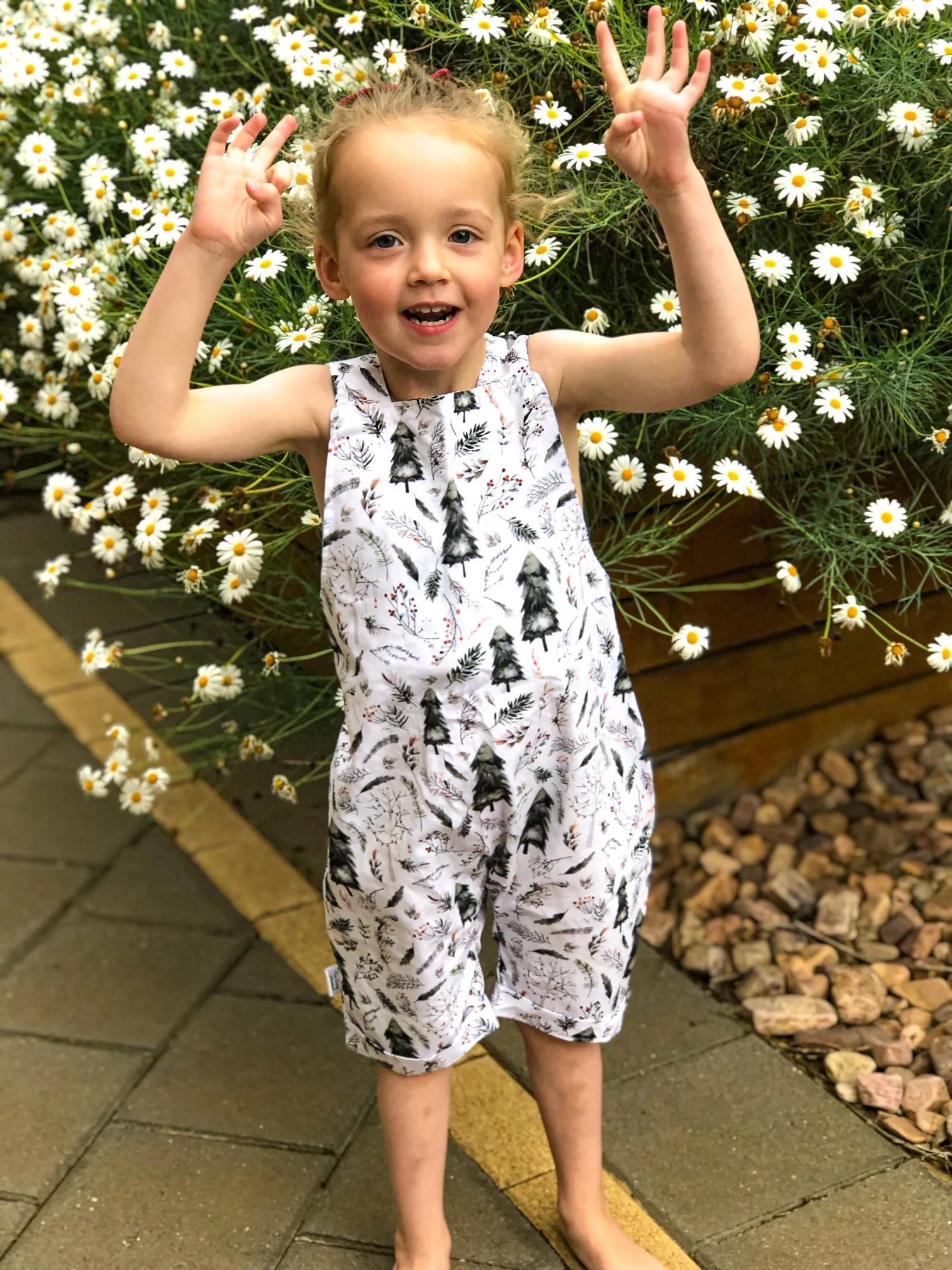 Christmas Overalls - Christmas Forest