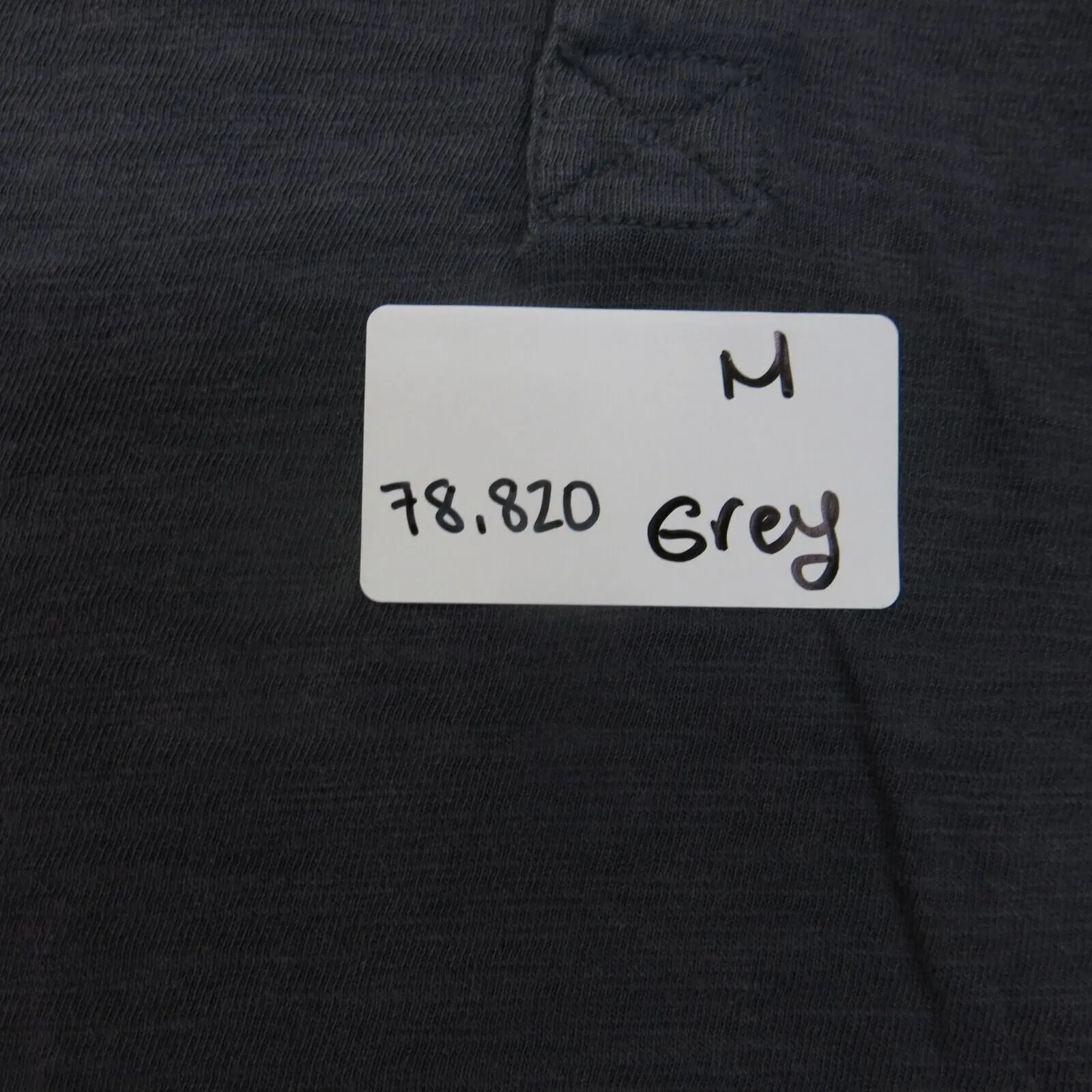 Converse All Star Shirt Mens Gray XL Henley Neck Tee Short Sleeve Pocket Outdoor