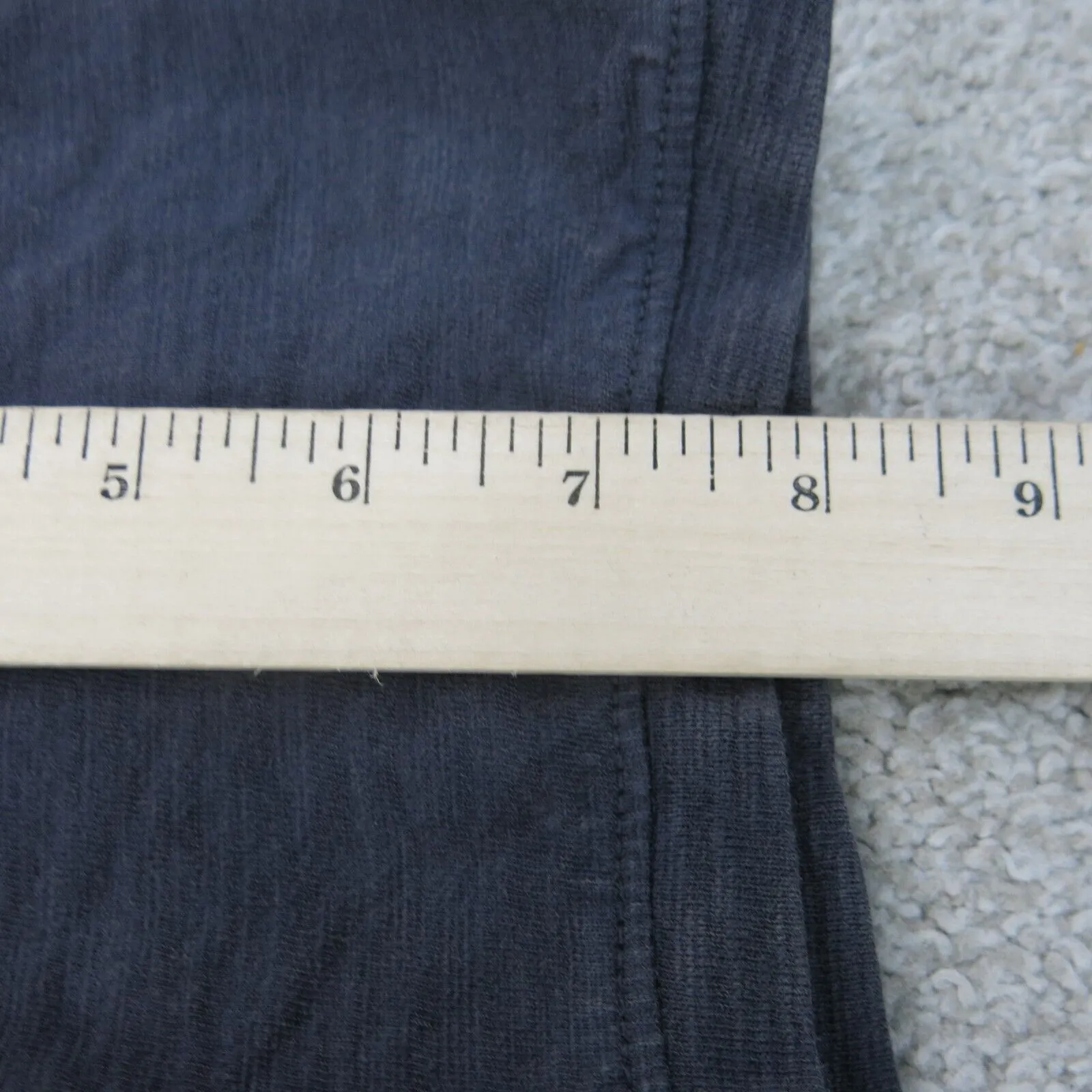 Converse All Star Shirt Mens Gray XL Henley Neck Tee Short Sleeve Pocket Outdoor