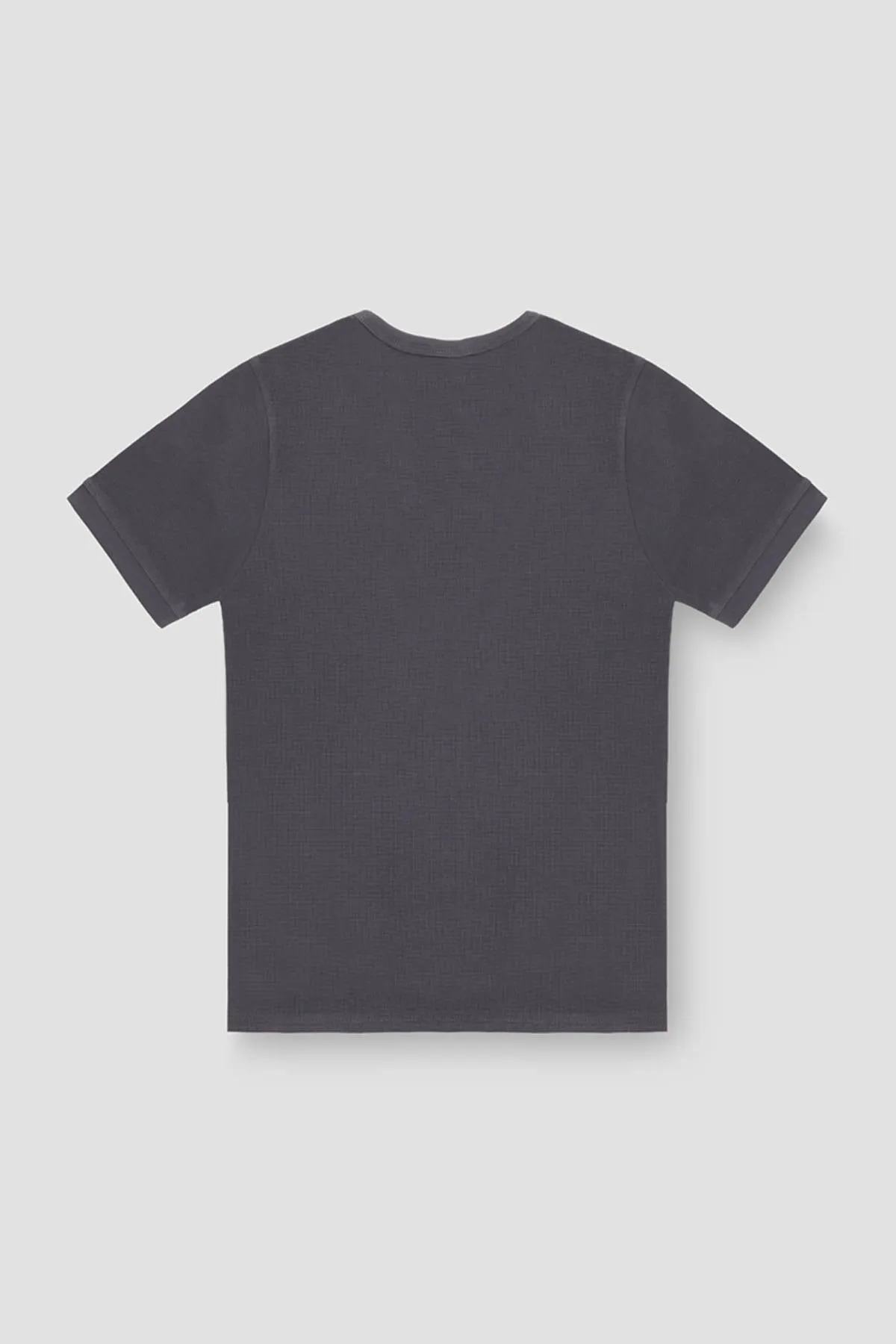 Crew Neck Basic T-Shirt For Men - Forged Iron