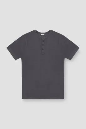 Crew Neck Basic T-Shirt For Men - Forged Iron
