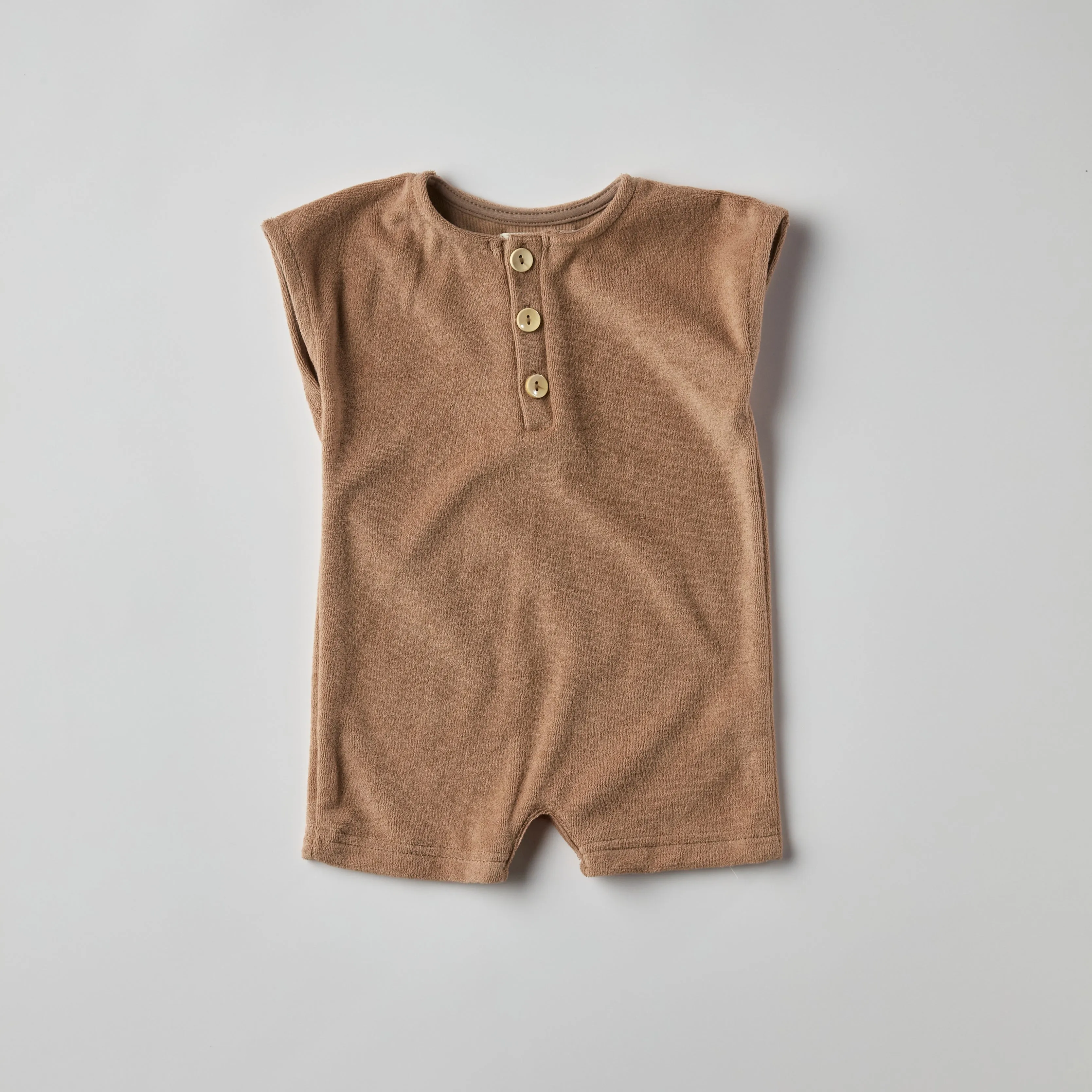 Dillon Romper in Brown