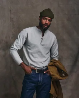 FILSON WAFFLE KNIT THERMAL HENLEY