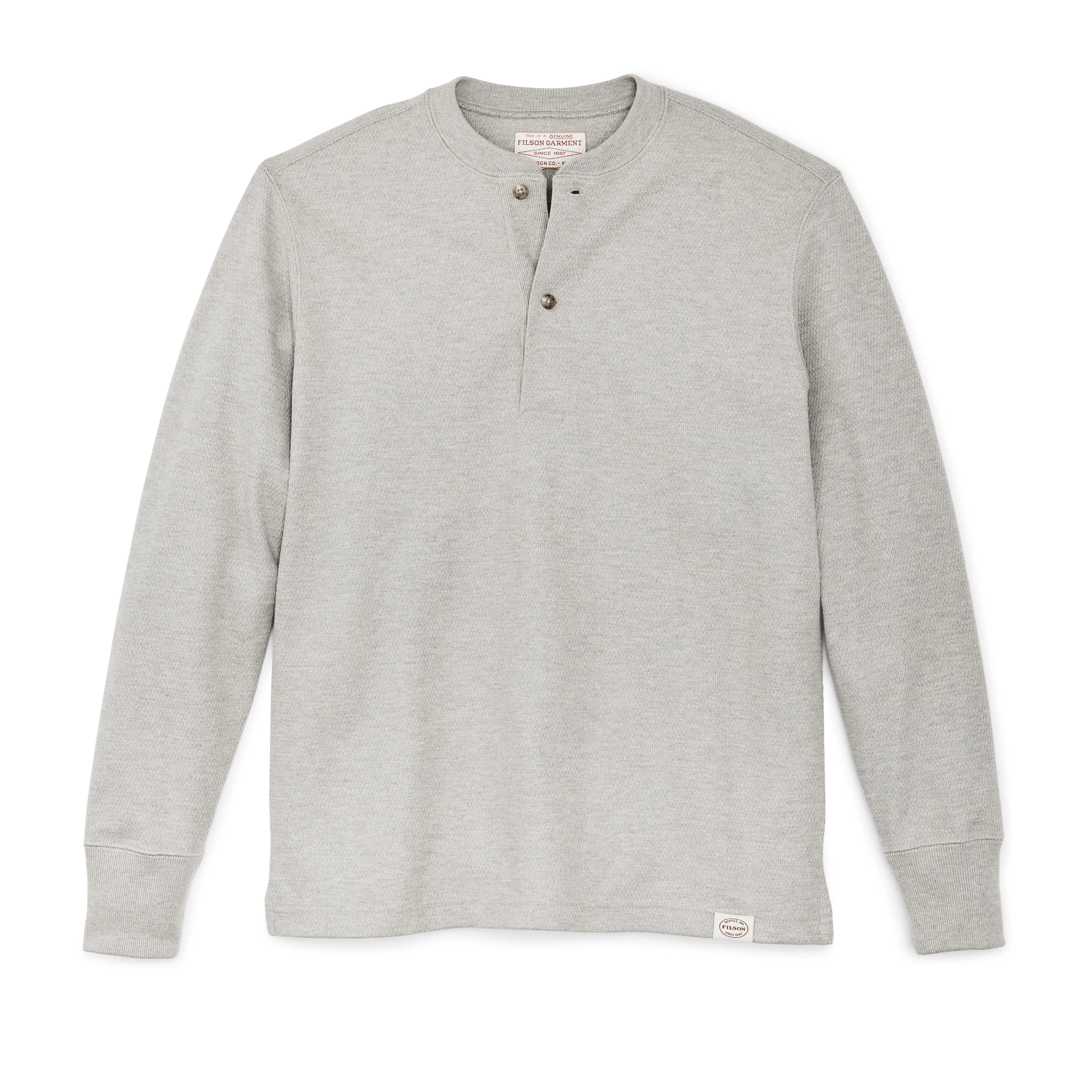 FILSON WAFFLE KNIT THERMAL HENLEY