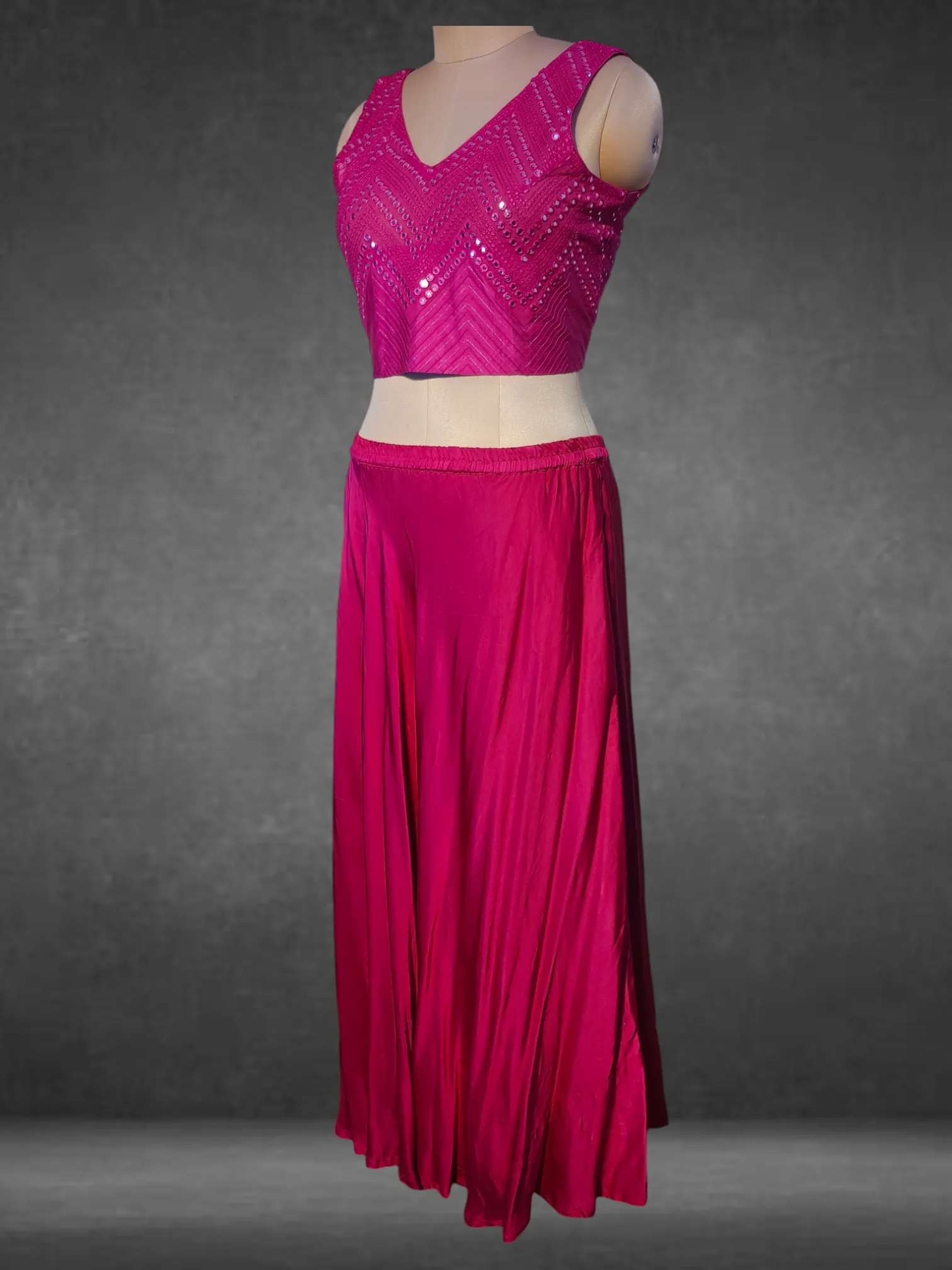 Formal Mudal Satin Skirtset (VKSKT01MAR14)