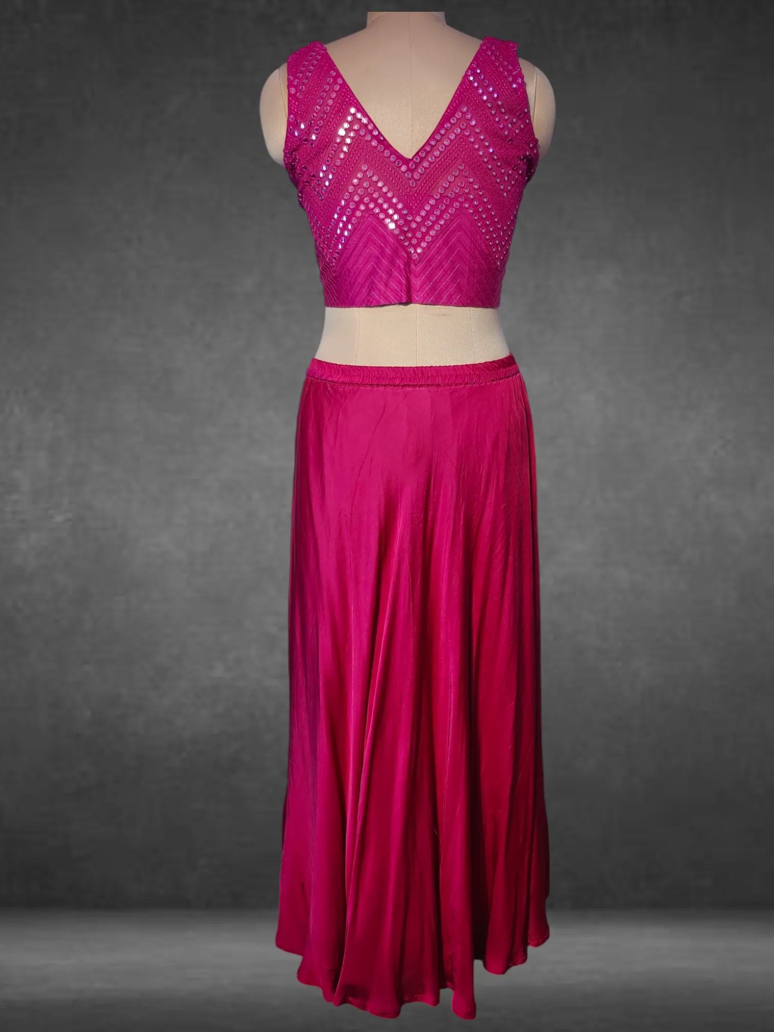 Formal Mudal Satin Skirtset (VKSKT01MAR14)