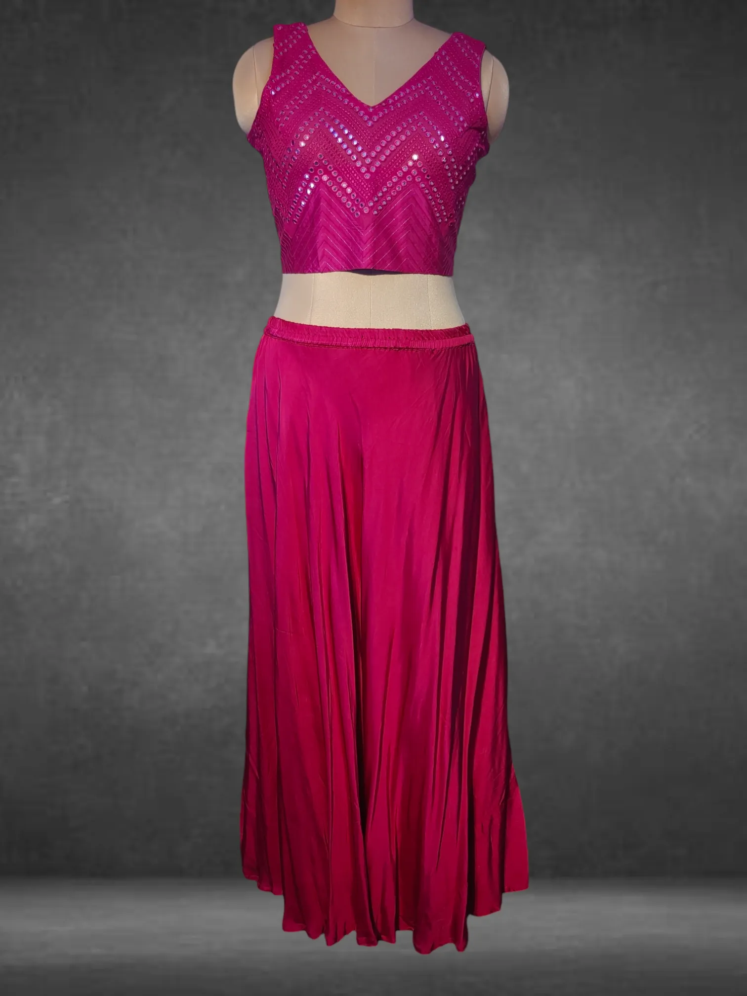 Formal Mudal Satin Skirtset (VKSKT01MAR14)