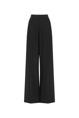 High-rise black suit pants, Xo Xo