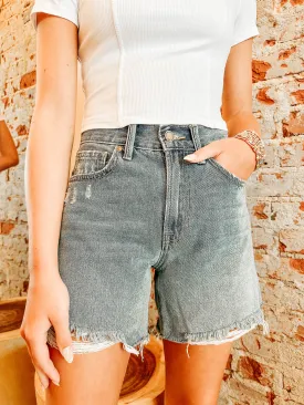 High Rise Boyfriend Short