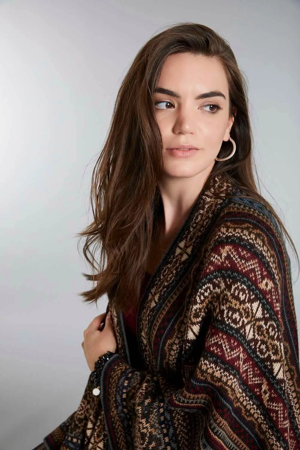 Huari Alpaca Poncho - Women's Ruana Wrap