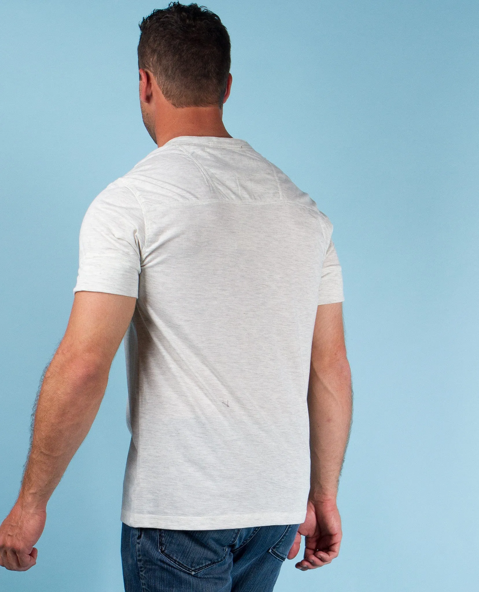 Jared Cream SS Henley