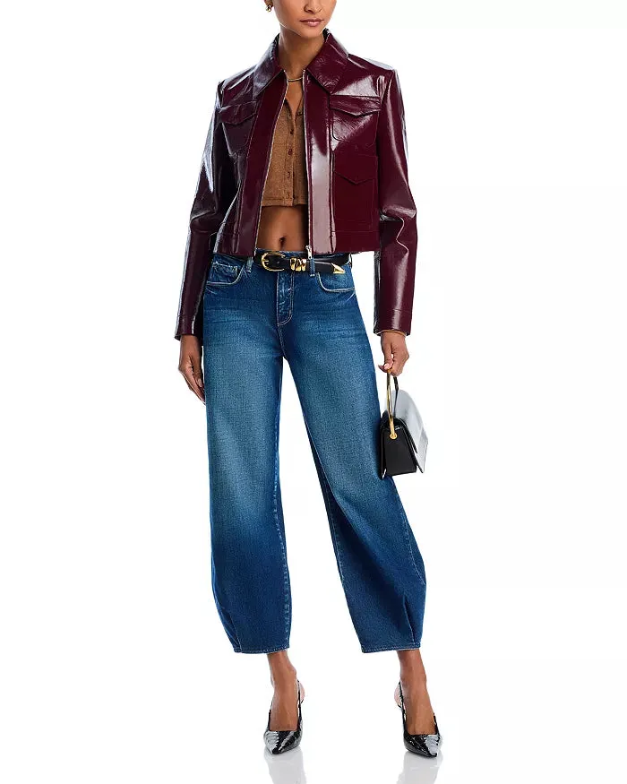 L'AGENCE KRISTA HIGH-RISE TAPERED JEANS