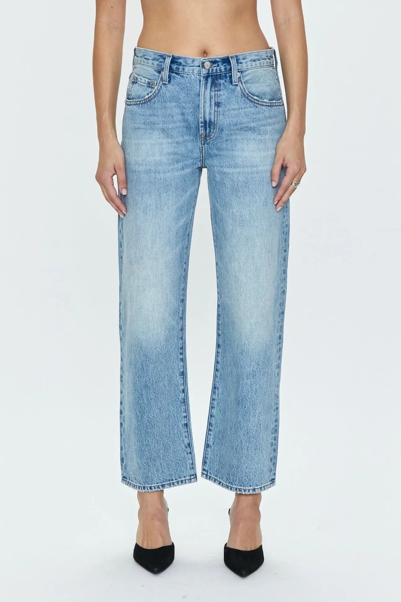 lexi mid rise bowed straight - bowie
