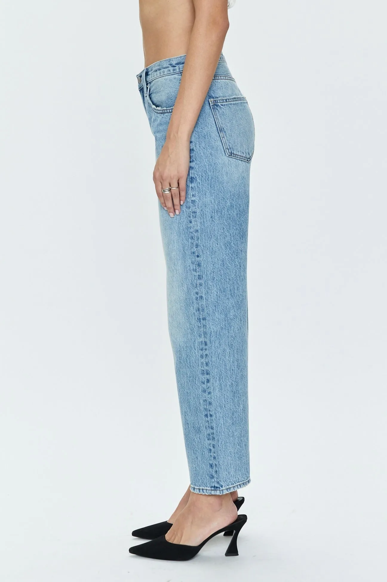 lexi mid rise bowed straight - bowie