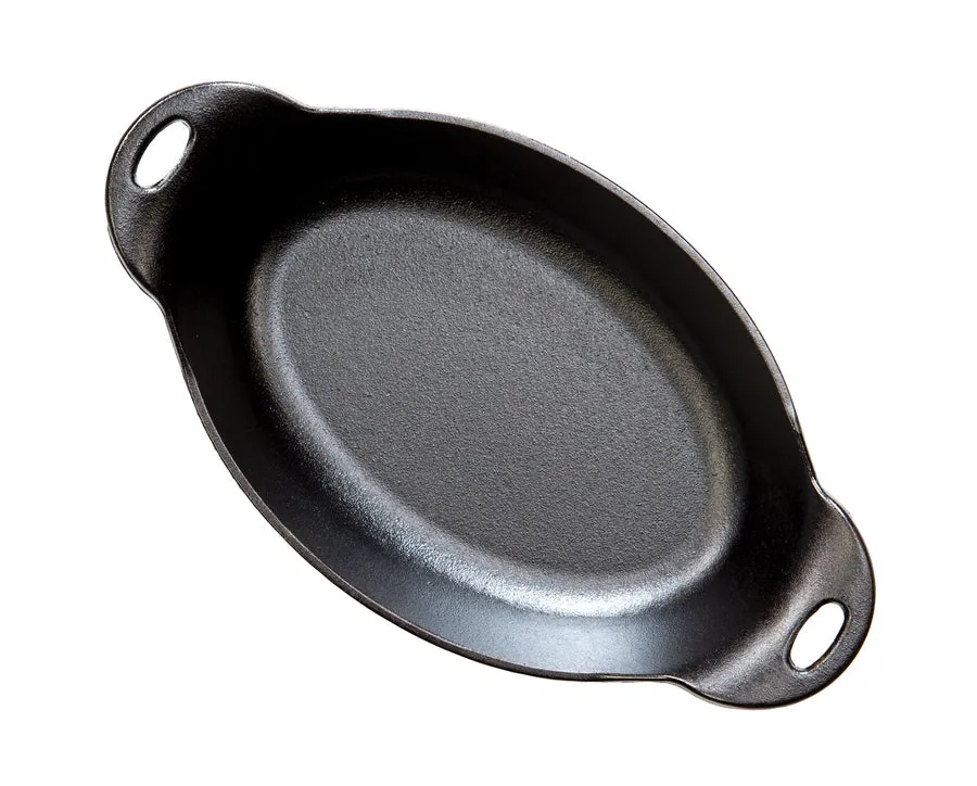 Lodge 36 Oz Oval Cast Iron Server