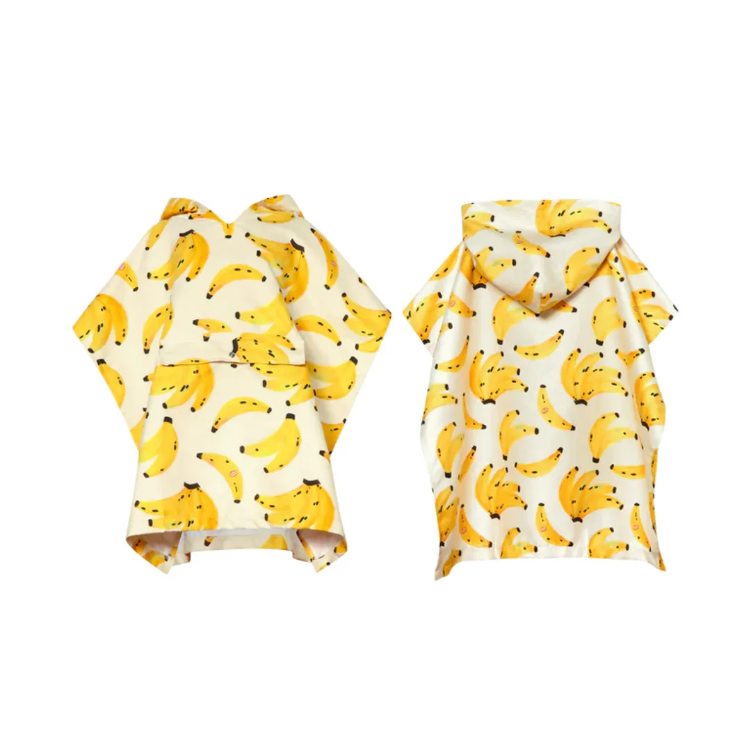 Microfiber Poncho Towel - Banano Colombiano by Pepita & Me
