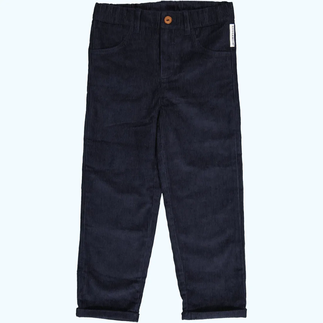OUTLET Geggamoja® Corduroy Pants for ages 1-6 yr. - NAVY BLUE