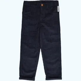 OUTLET Geggamoja® Corduroy Pants for ages 1-6 yr. - NAVY BLUE