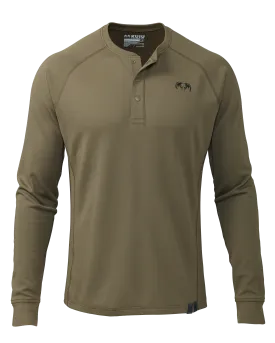 PRO Merino 200 Henley | Ash