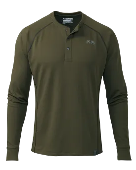 PRO Merino 200 Henley | Loden