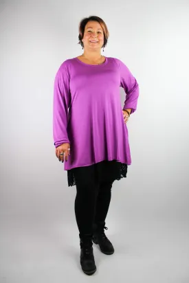 "The Shirt" Bright Color A-line Long Sleeve T-Shirt Pockets