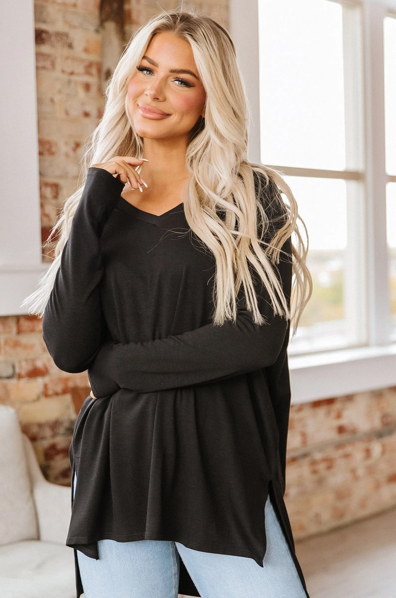 SALE - Quinn Dolman V-Neck Tunic Size 3XL