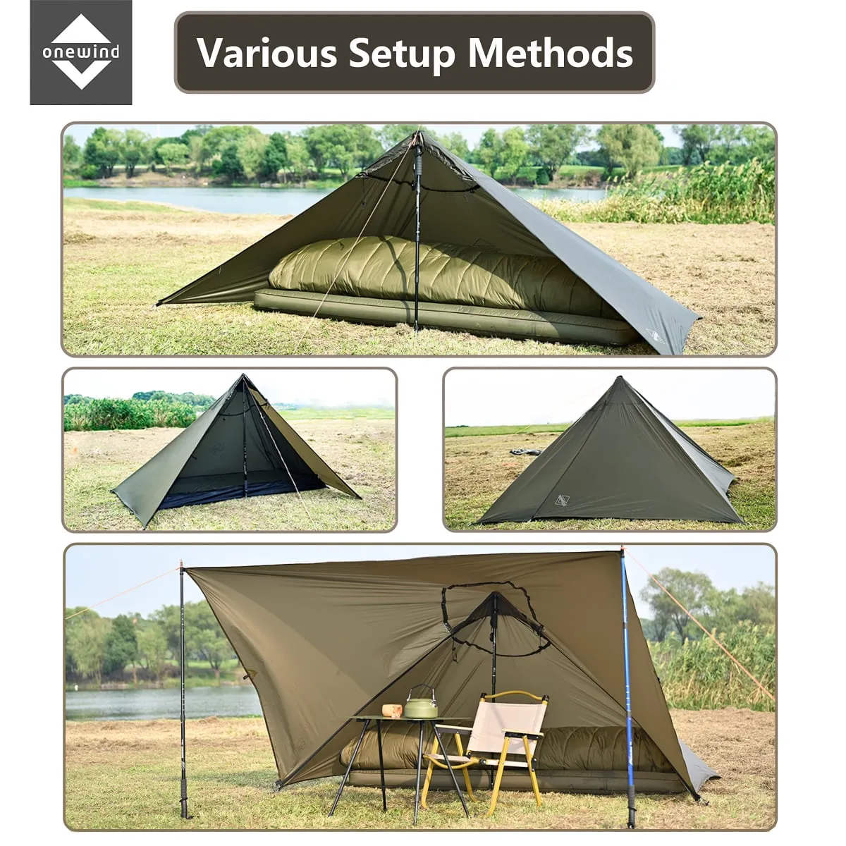 Solitary Ultralight Cape Shelter