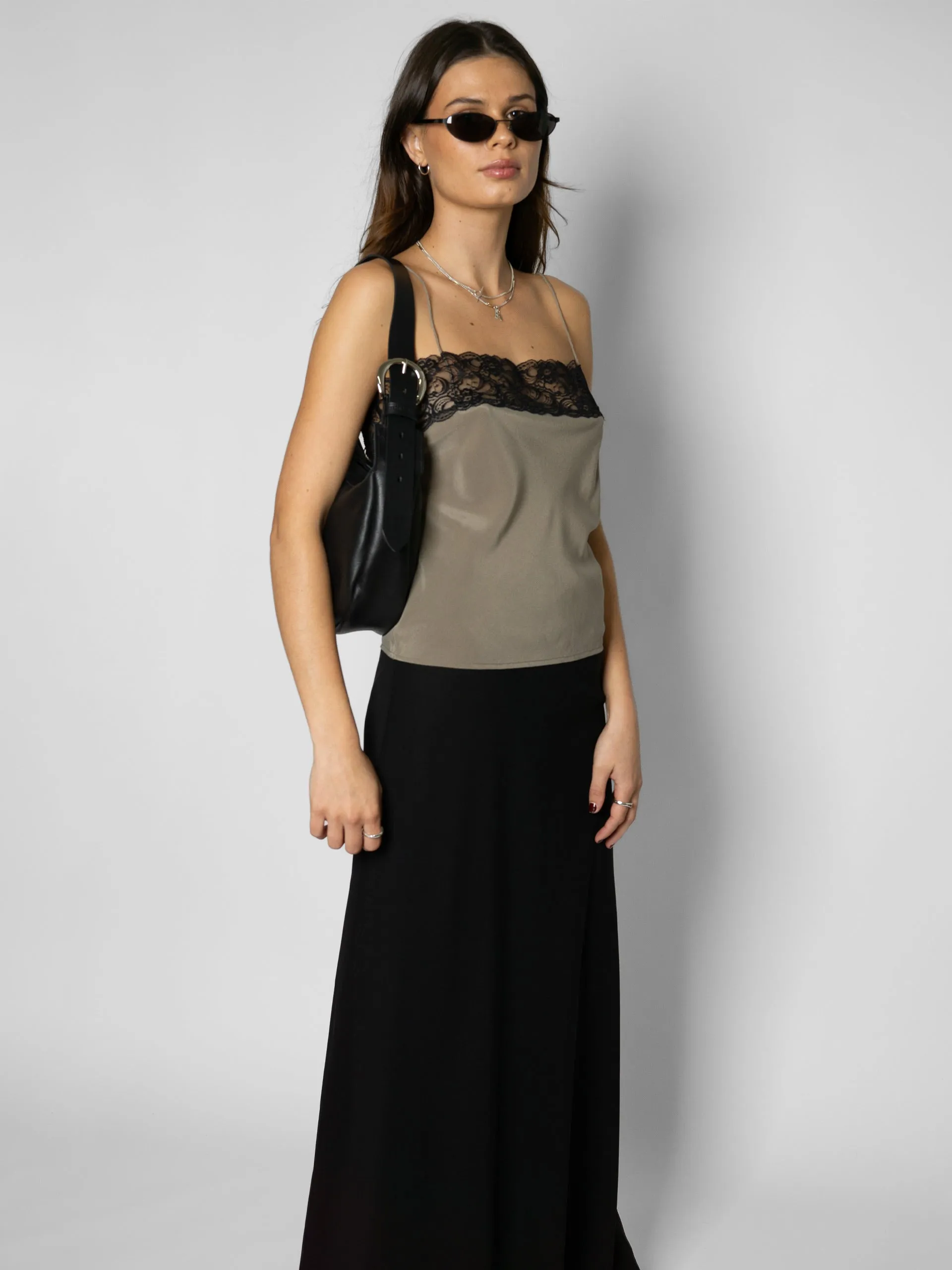 The Lair Apparel Sula Lace Camisole Dune
