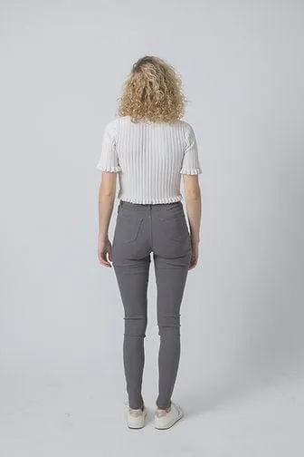 Wakee Denim Stretch Jegging Jean Skinny - Grey 60111