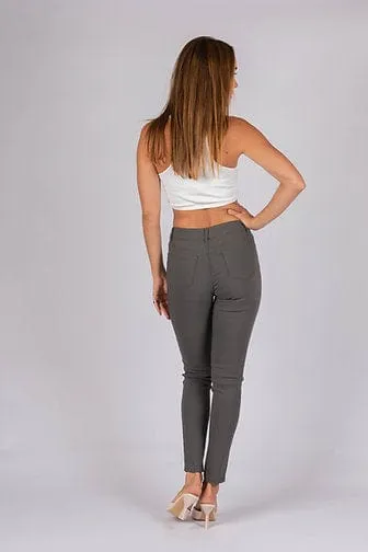 Wakee Denim Stretch Jegging Jean Skinny - Grey 60111