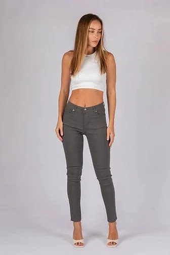 Wakee Denim Stretch Jegging Jean Skinny - Grey 60111