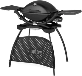 Weber Q 2200 Gas Grill with Stand - Black