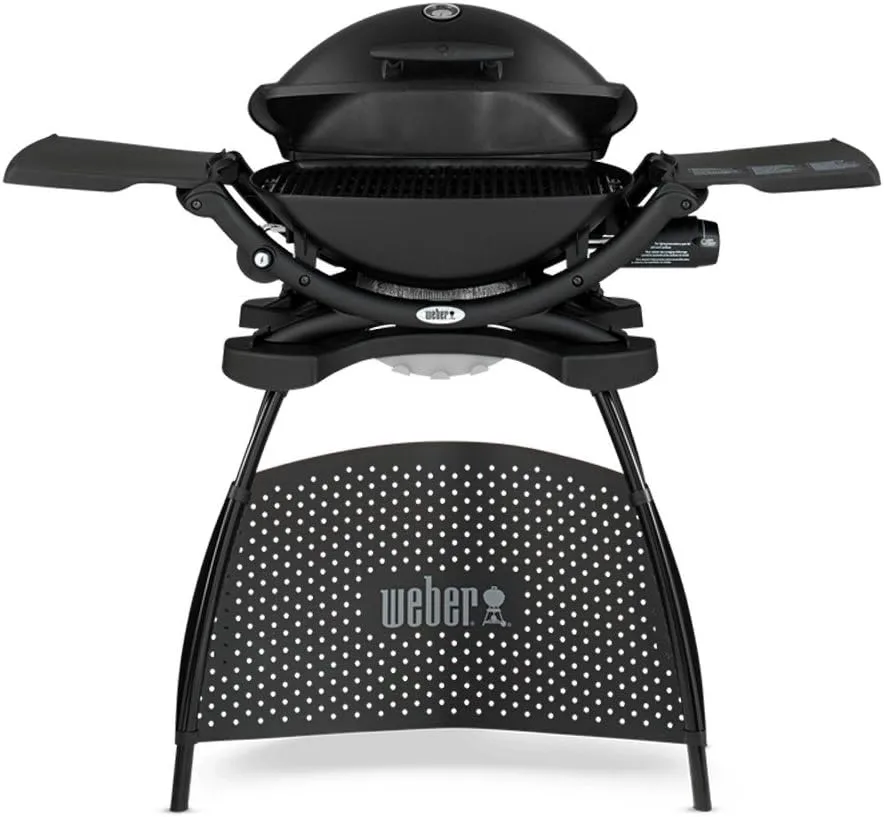 Weber Q 2200 Gas Grill with Stand - Black