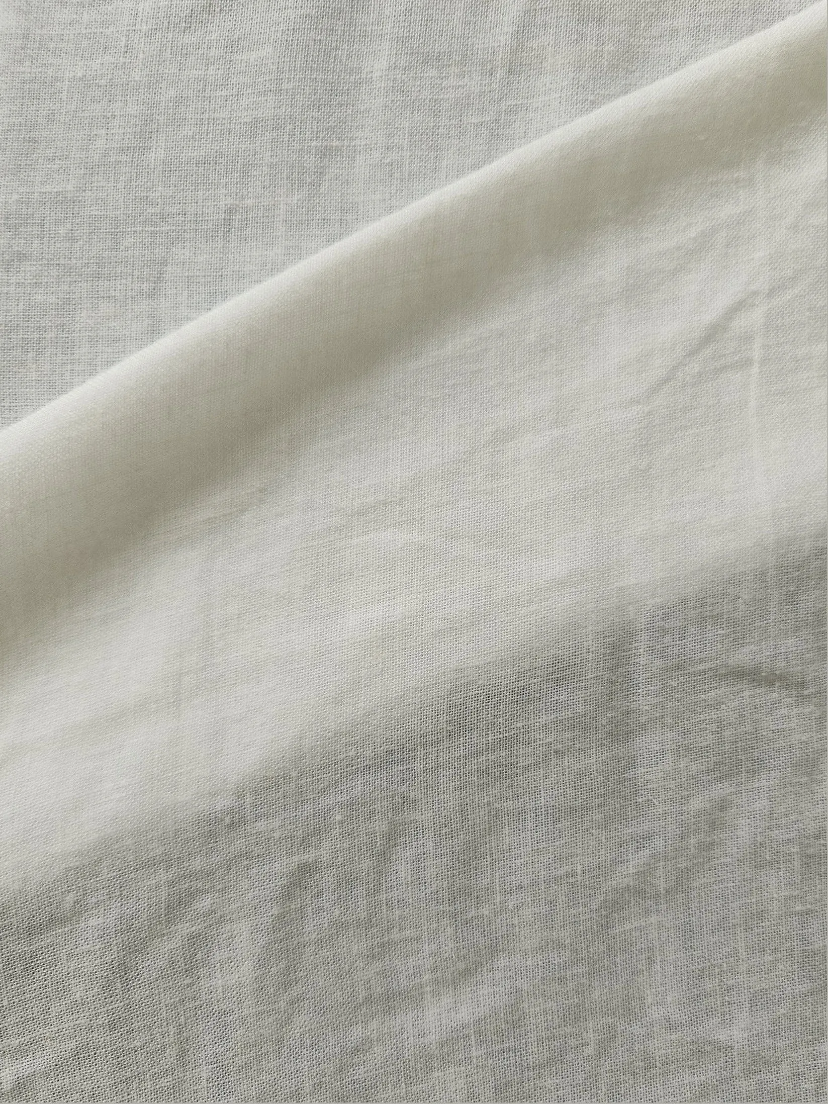 Women Linen Solid Split V Neck Tunic Top